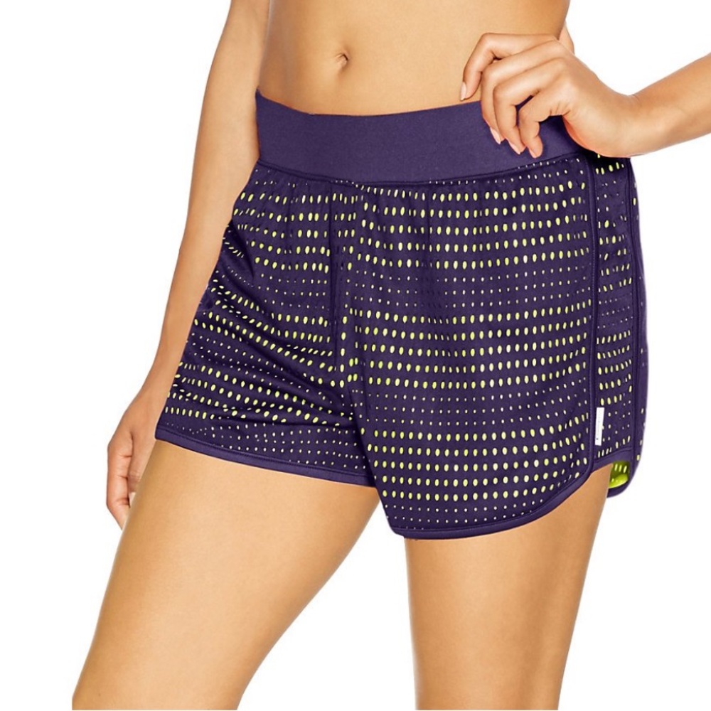 Purple Champion Mesh Shorts